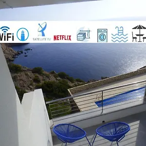 Icaros 4-appartement Avec Terrasse, Grande Piscine Et Parking, En Surplomb De Begur